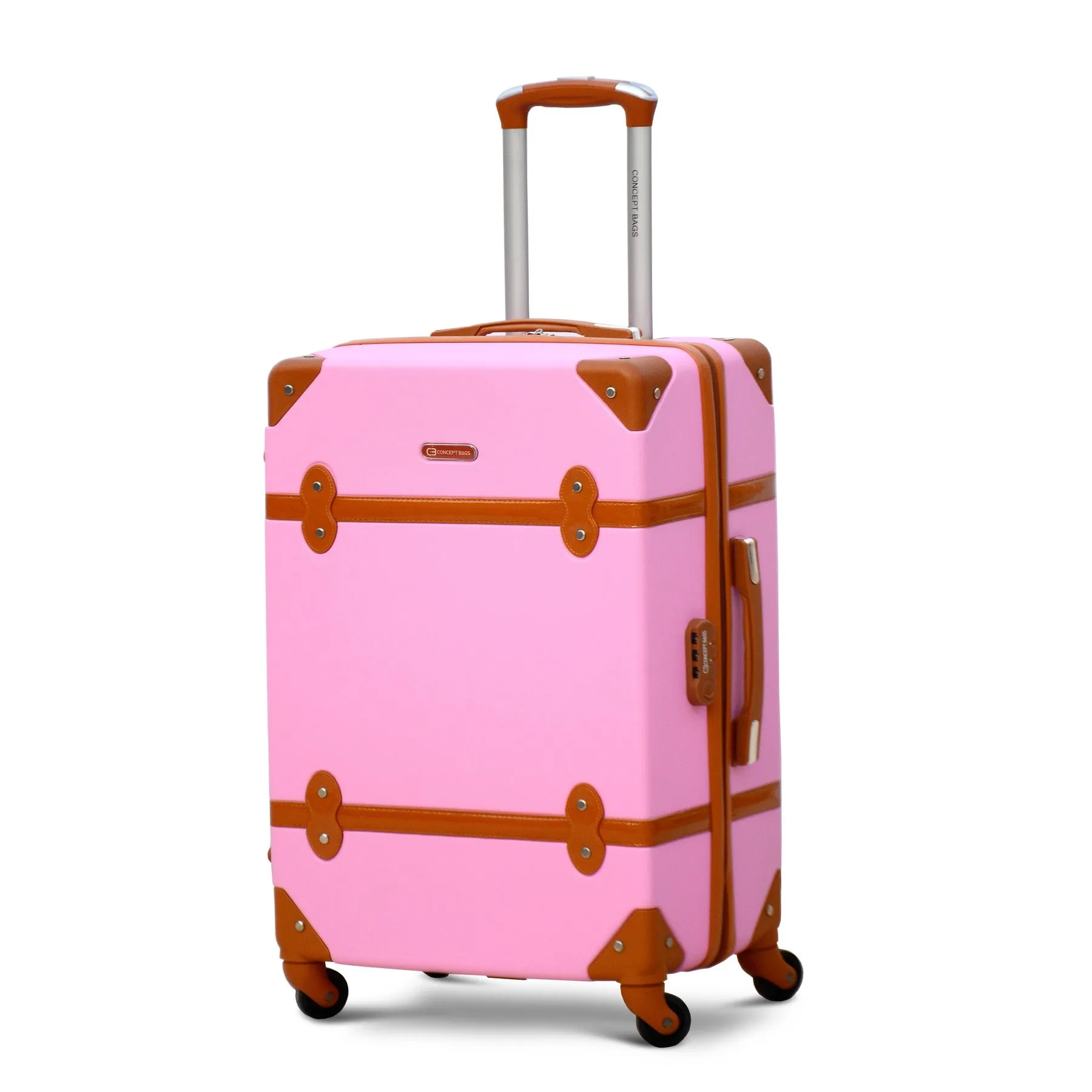 20 Inch Corner Guard ABS Lightweight Carry On Luggage Bag with Spinner Wheel