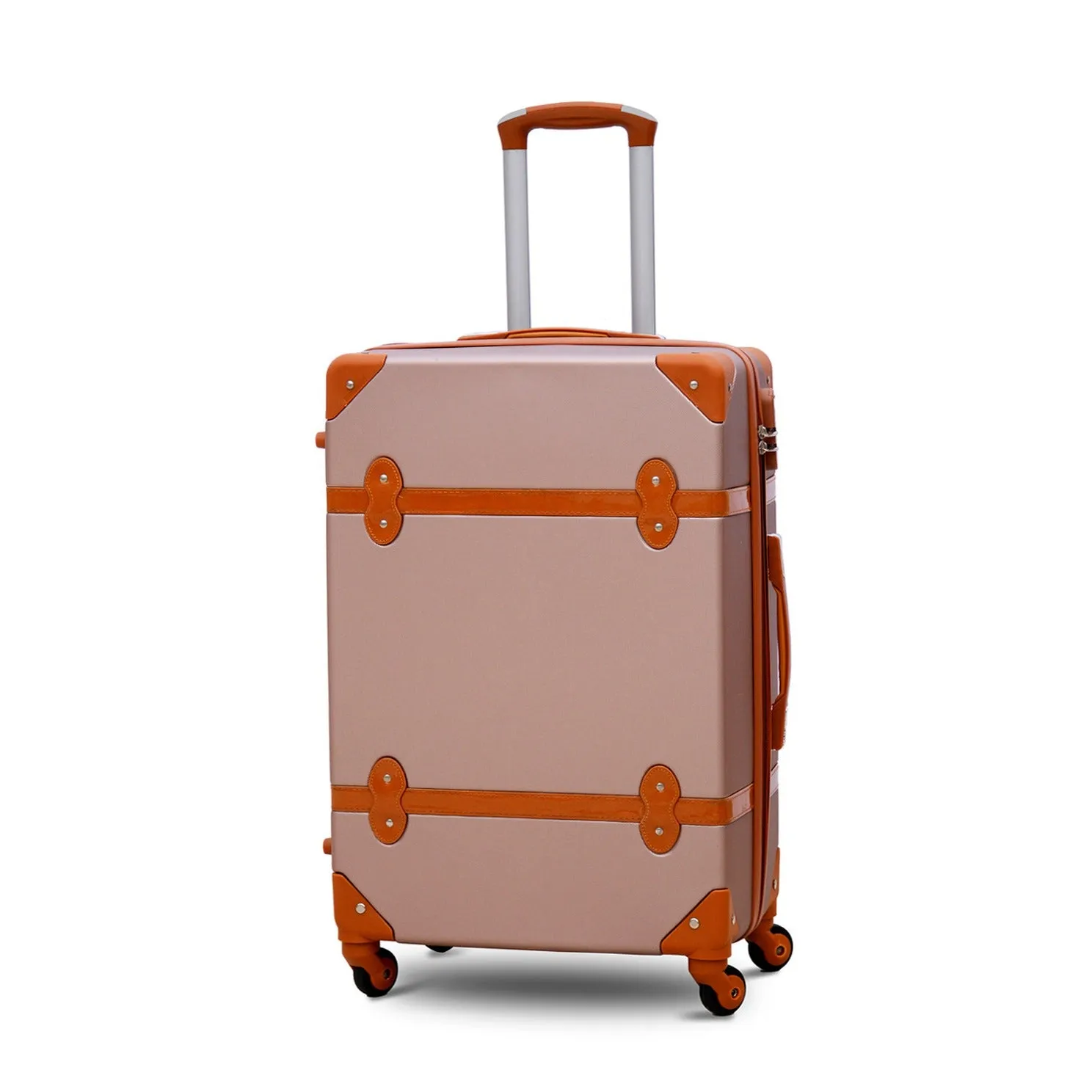 20 Inch Corner Guard ABS Lightweight Carry On Luggage Bag with Spinner Wheel