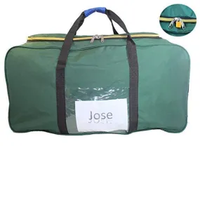 Airlines Jose's Eco Cuban-Homecoming 50lb 62" Duffel Bag   ID lock (Green) 2-Day-Shipping