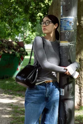 Aude Copain Bag In Soft Black