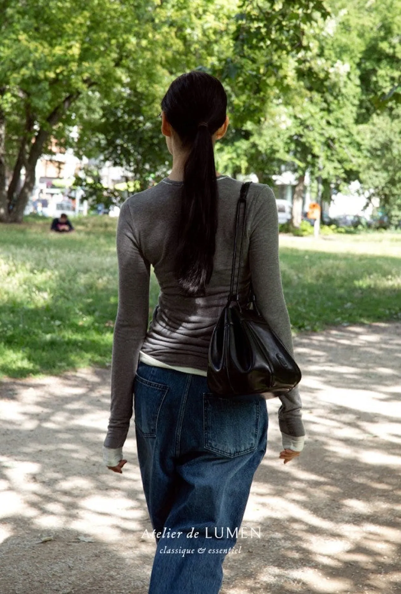 Aude Copain Bag In Soft Black