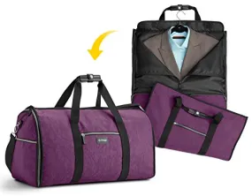 Biaggi Hangeroo Garment Bag Duffel (One Size, Purple)