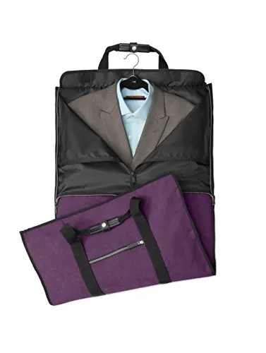 Biaggi Hangeroo Garment Bag Duffel (One Size, Purple)