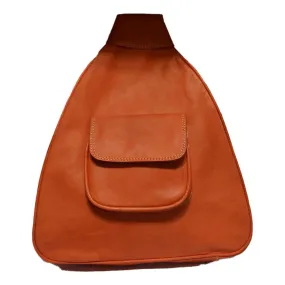 Biyadina Store Backpack  - Brown - Stylish & Functional Travel Accessory - Premium Calfskin Leather  - Multiple Compartments