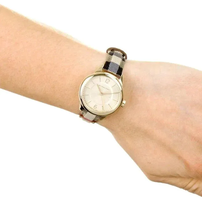 Burberry Ladies The Classic Yellow Gold Watch BU10104