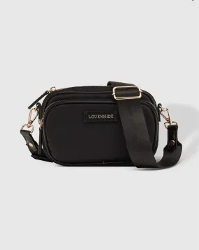 Cali Nylon Crossbody Bag - Black