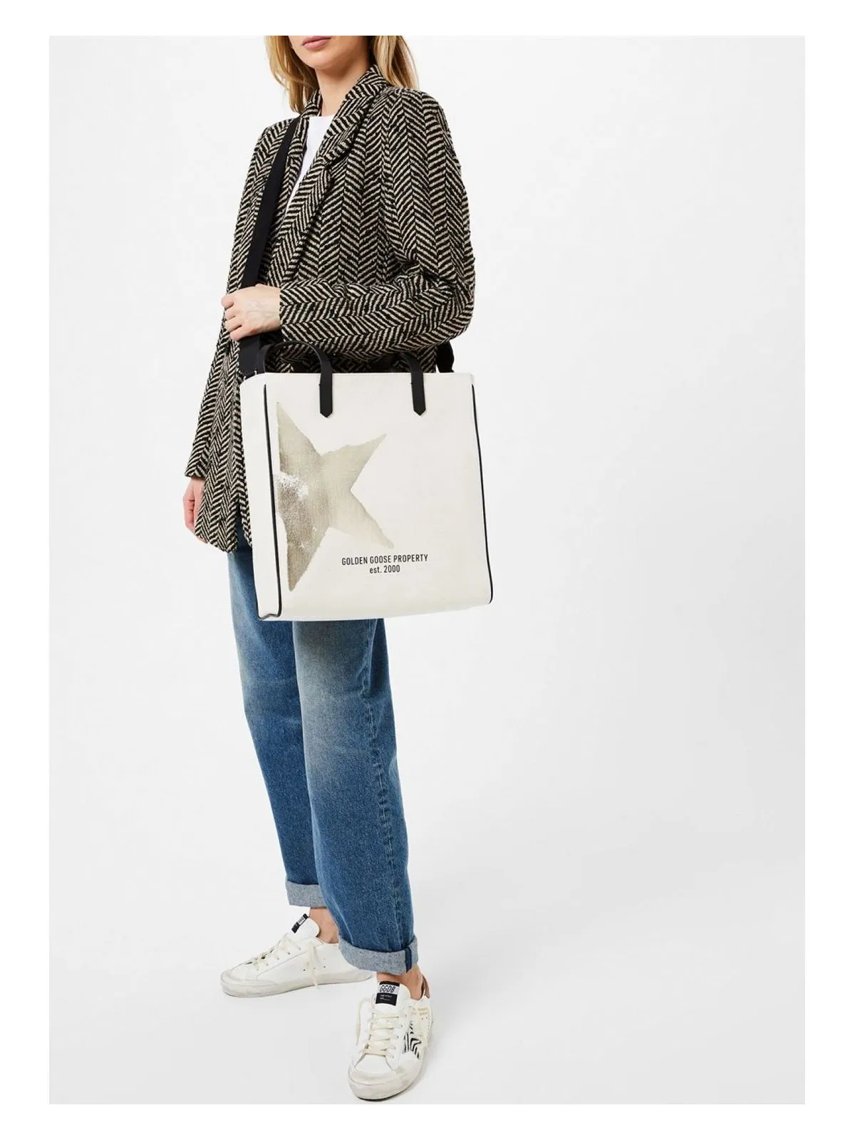 CALIFORNIA GOLDEN STAR LOGO TOTE BAG
