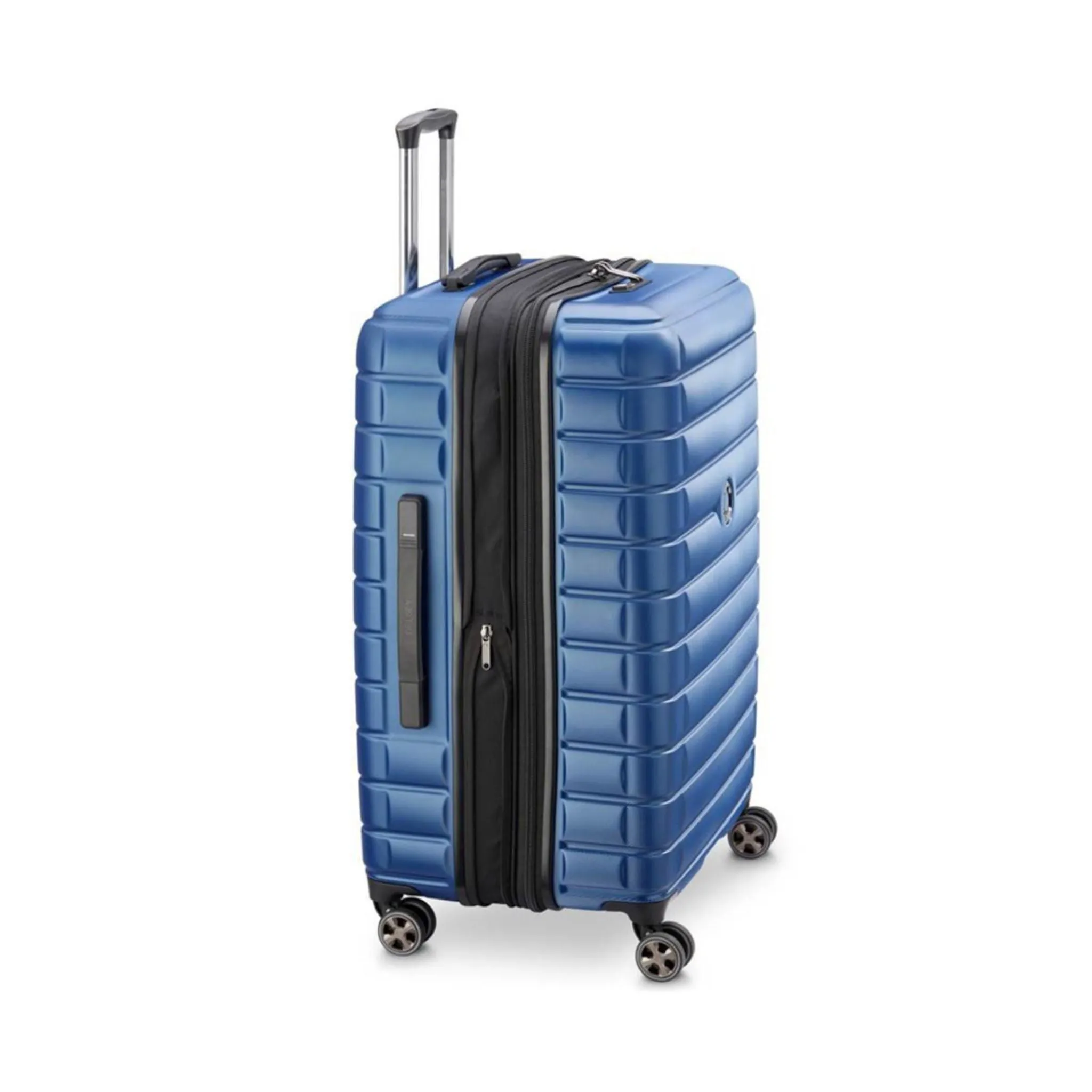 Delsey Paris Shadow 5.0 DY2878801P 66cm 4 Double Wheels Expandable Trolley Case - Blue