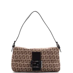 FENDI Baguette Bag Zucchino Canvas