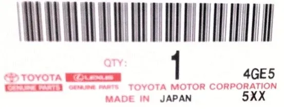 Genuine Lexus Japan 2024-2025 LBX Luggage Net