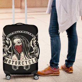 Girl Motorcycle Luggage Cover