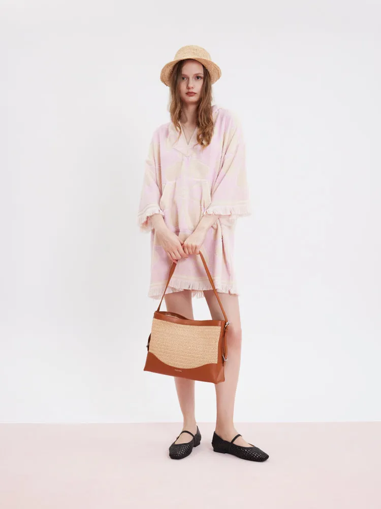 Josie Raffia Bucket Bag