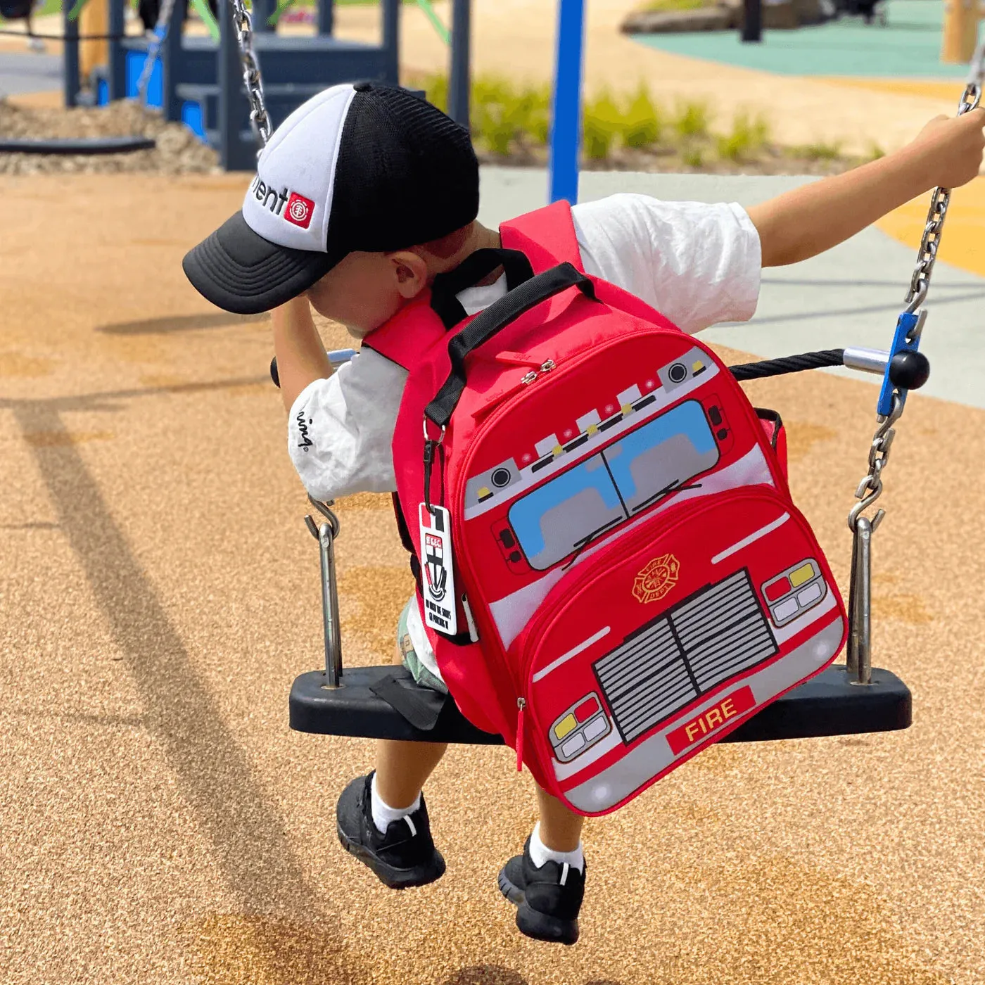 jude&moo Backpack - Fire Truck