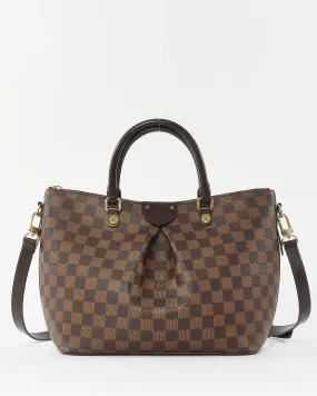 Louis Vuitton Damier Ebene Coated Canvas Siena MM Crossbody Bag