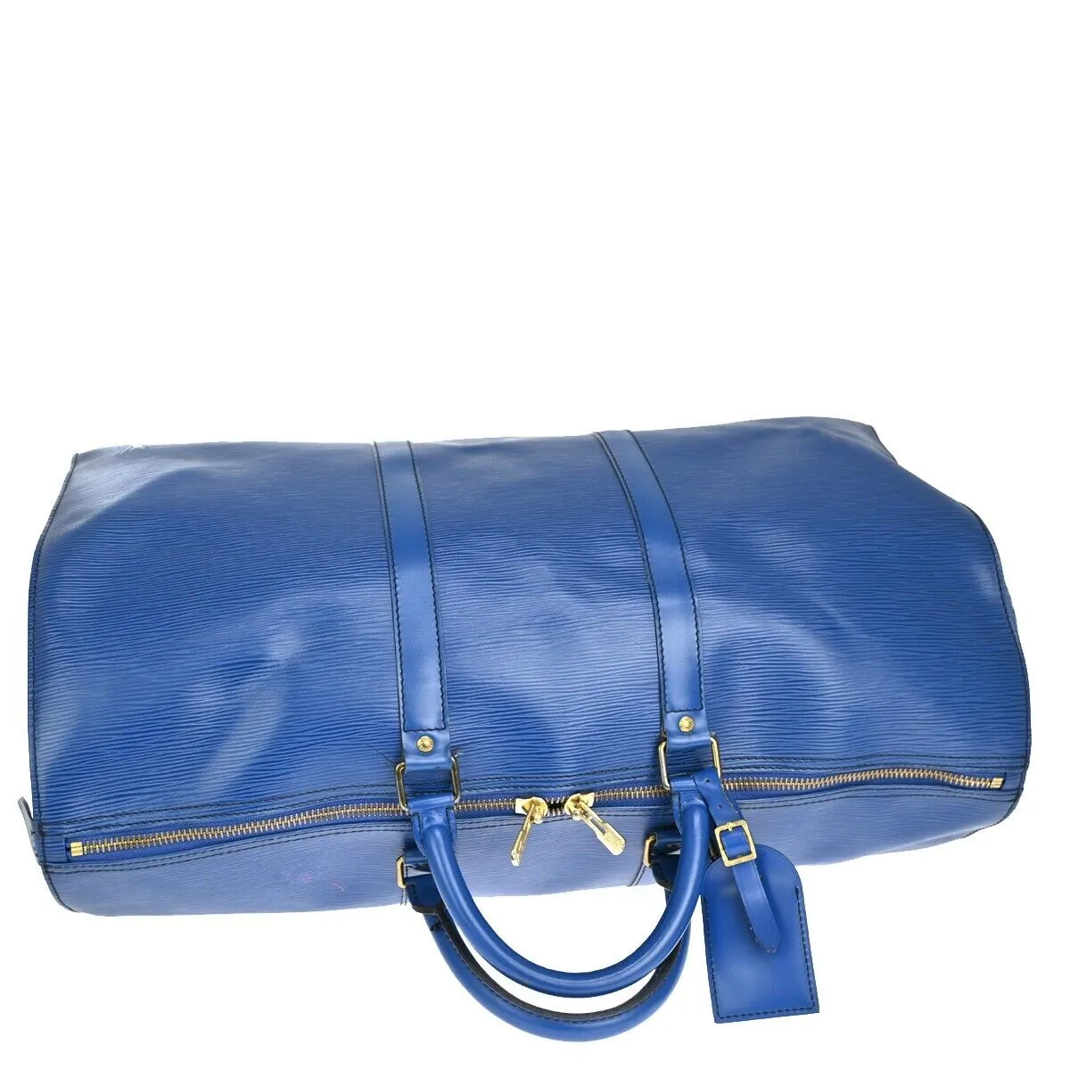 Louis Vuitton Keepall 50  Leather Handbag