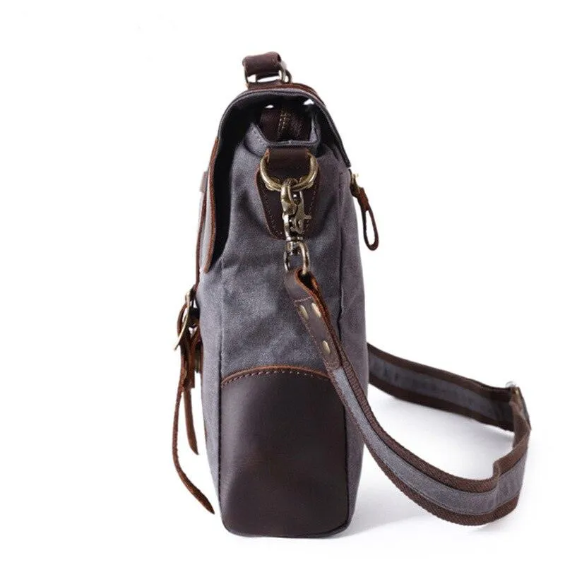 Military Canvas Messenger Bag