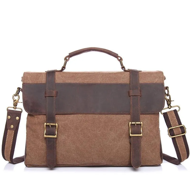 Military Canvas Messenger Bag