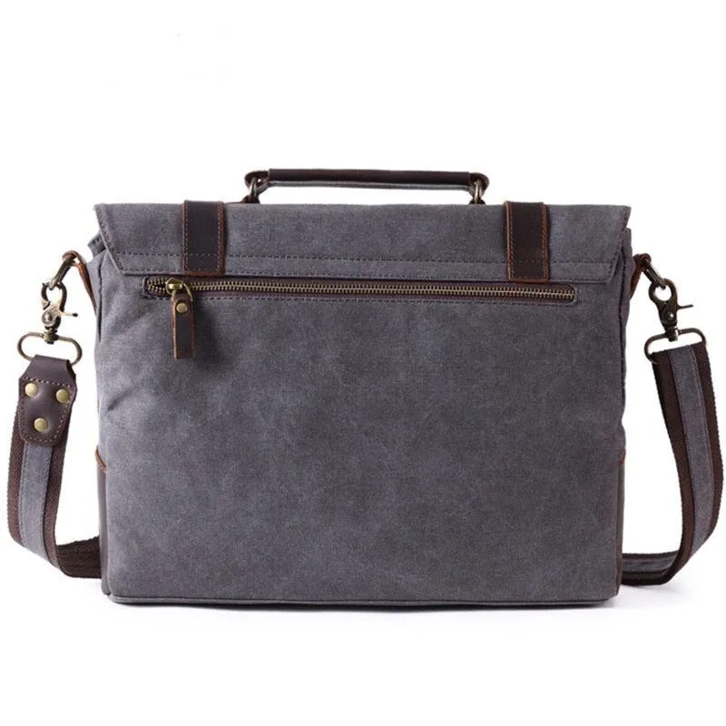 Military Canvas Messenger Bag