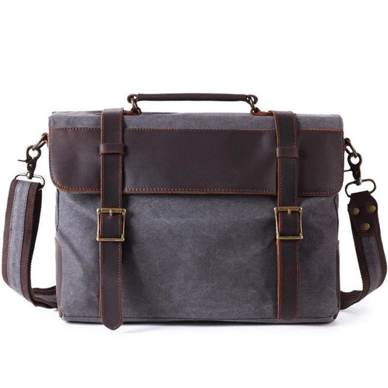 Military Canvas Messenger Bag