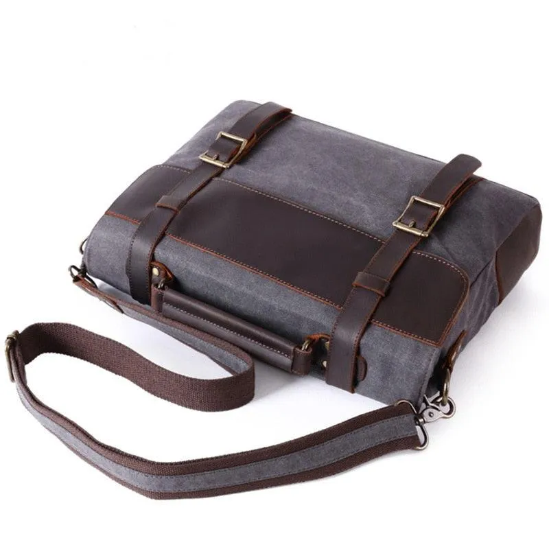 Military Canvas Messenger Bag