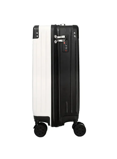 Mojo Global White Milwaukee Bucks Carry-On Suitcase