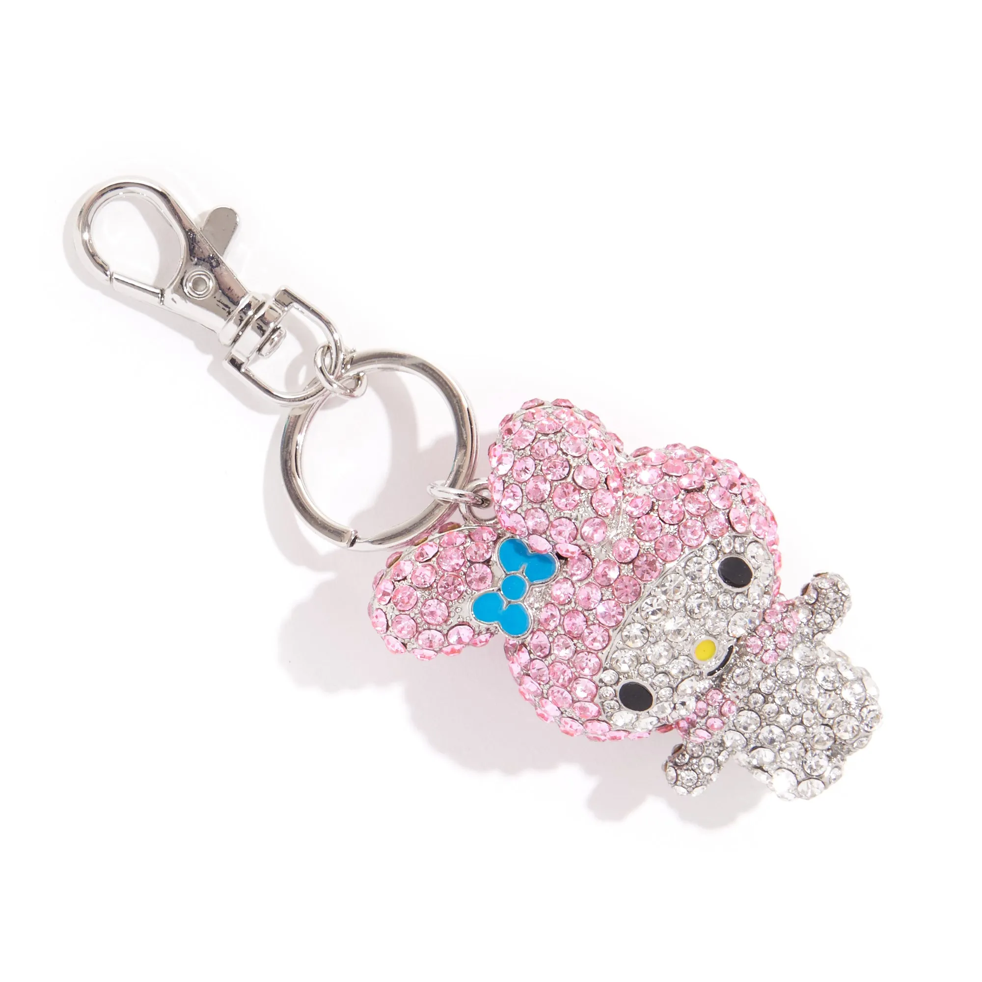 My Melody Pave 3D Bling Keychain