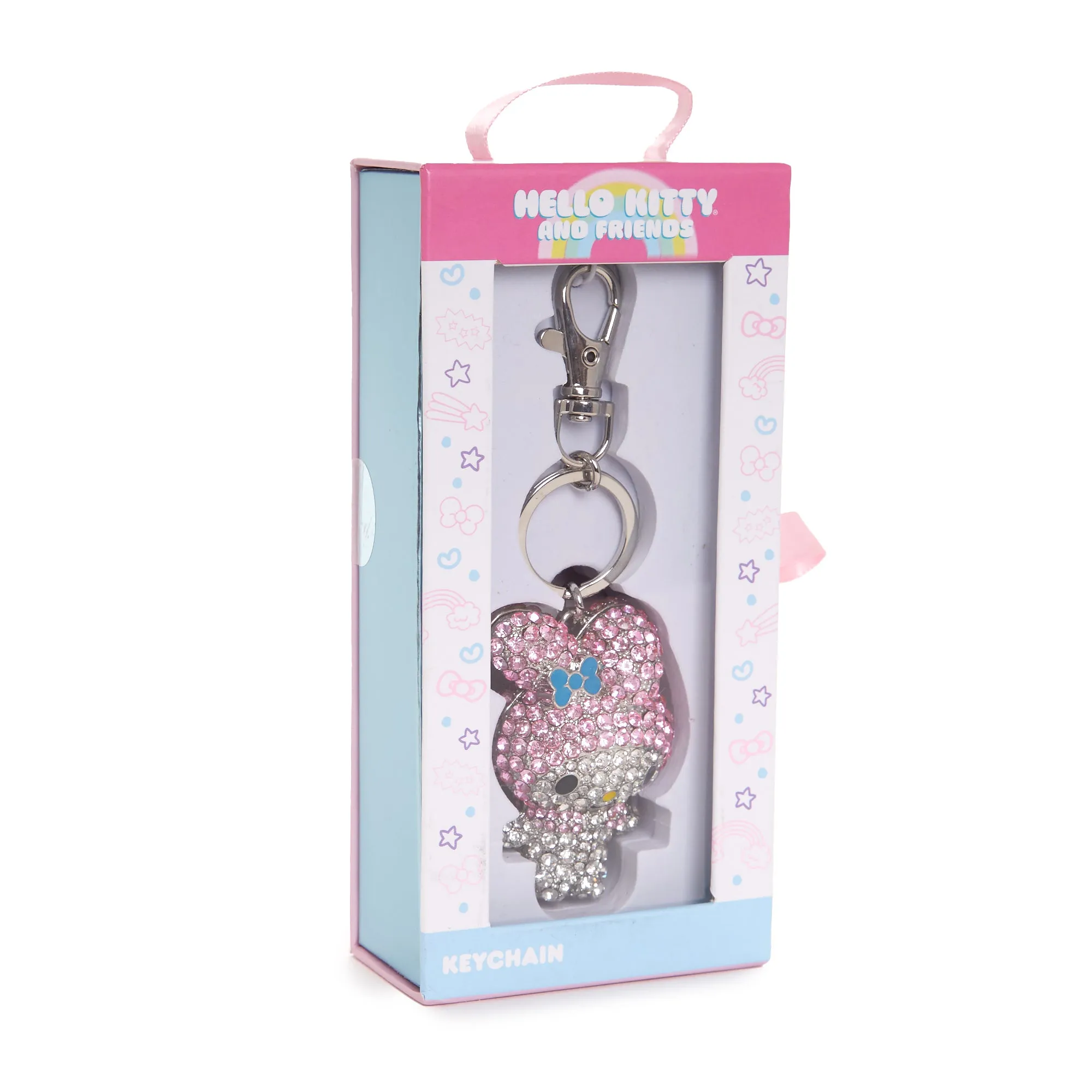My Melody Pave 3D Bling Keychain