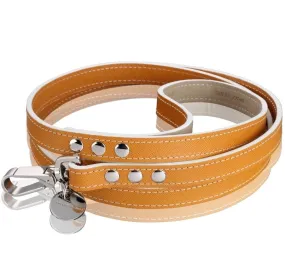Oxford Saffiano Dog Lead (Luggage)