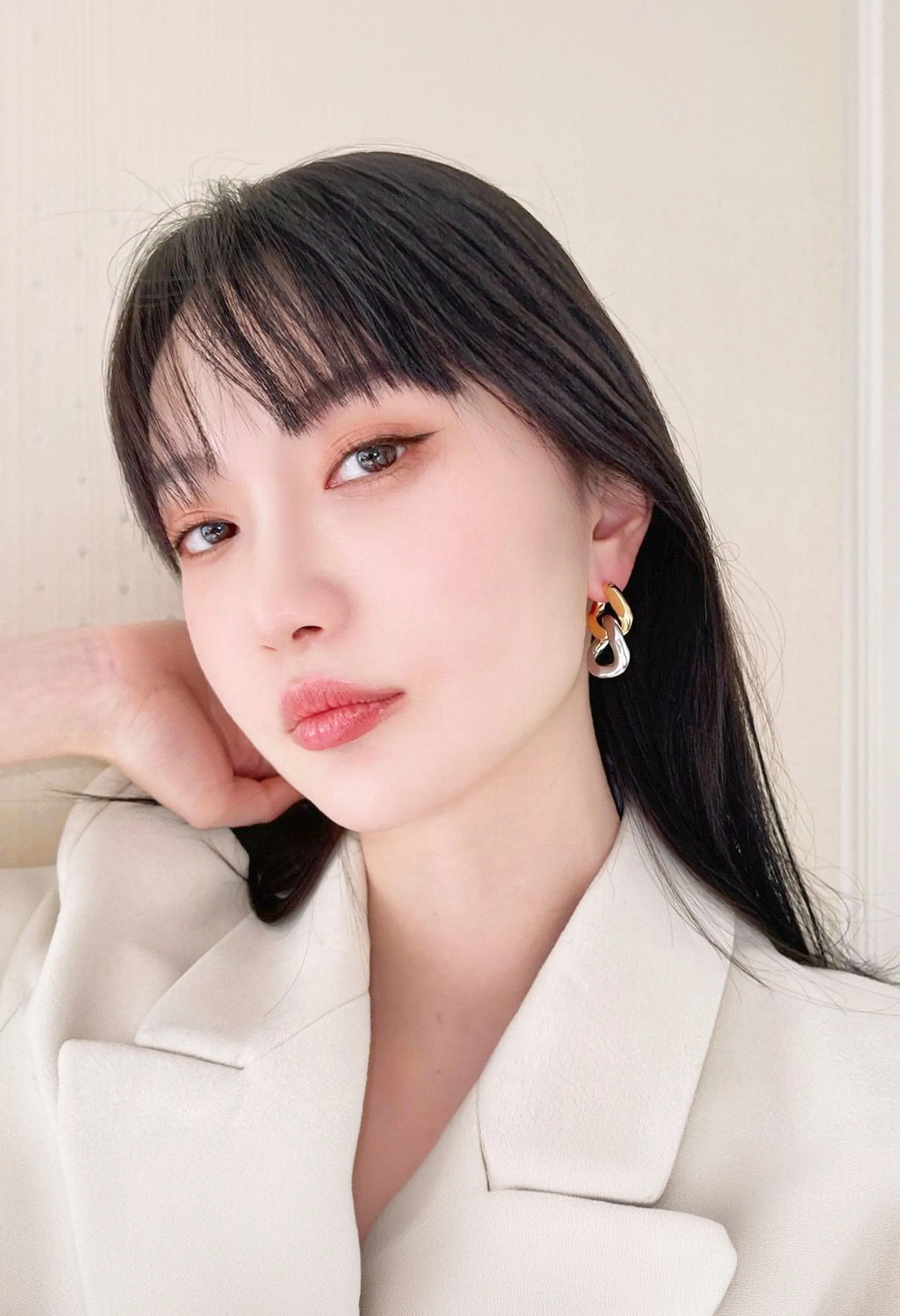 Pankh Maisie Double Chain Earing