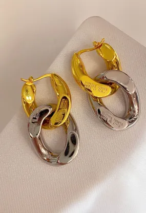 Pankh Maisie Double Chain Earing