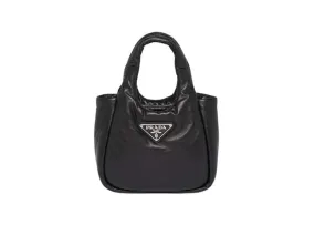 Prada Small Padded Soft Nappa-Leather Bag Black