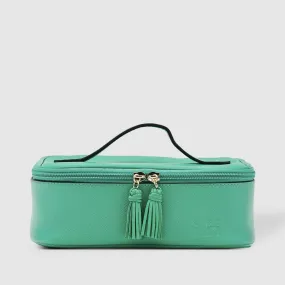 Priscilla Cosmetic Case | Spearmint