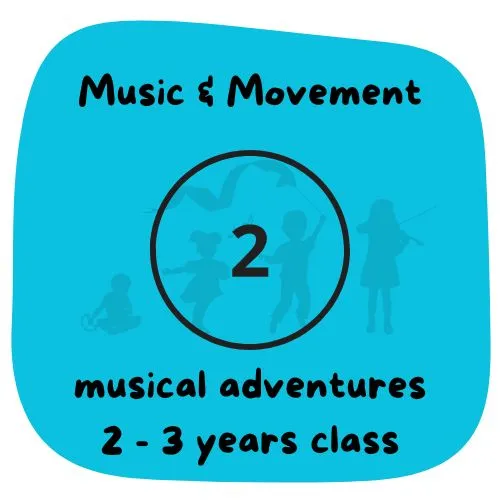 Summer 2024 - Music & Movement - 2-3yrs w/ parent