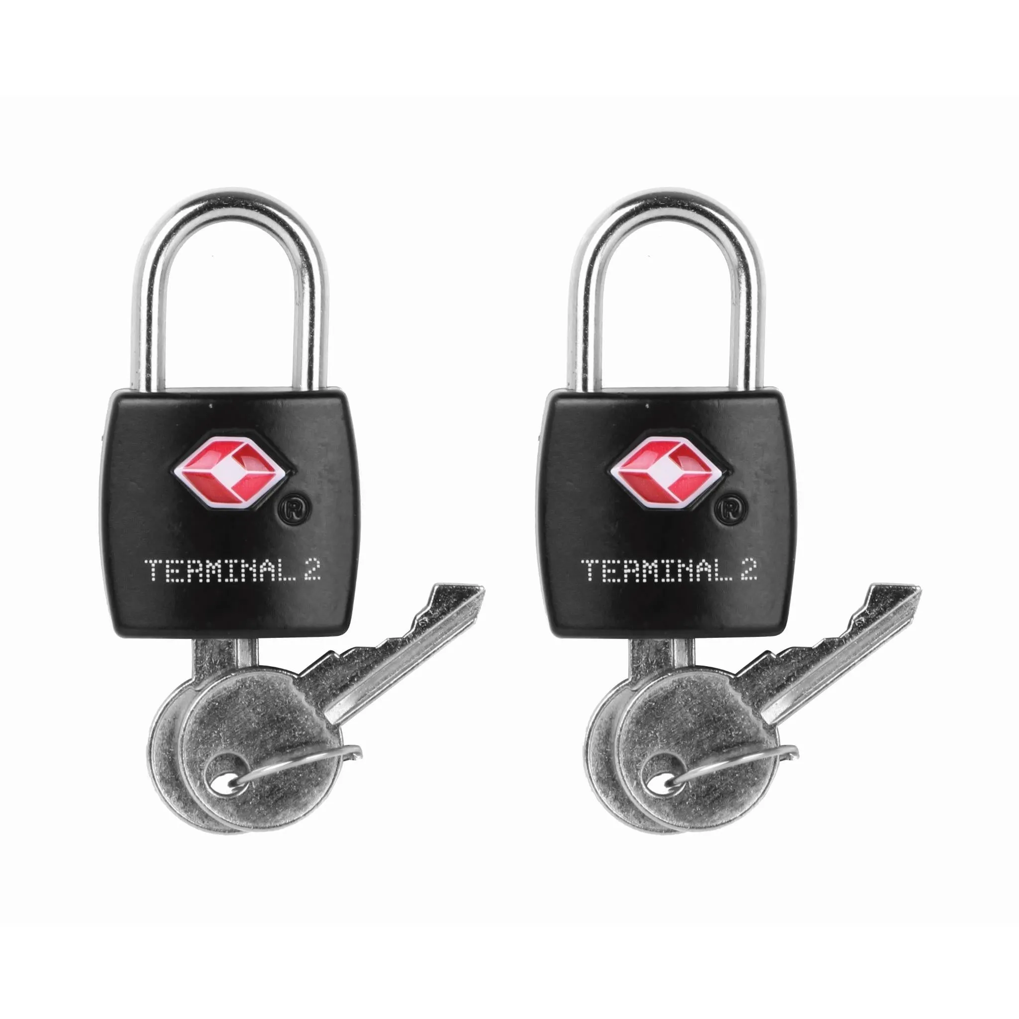 Terminal 2 TSA Luggage Lock (2 Pack)