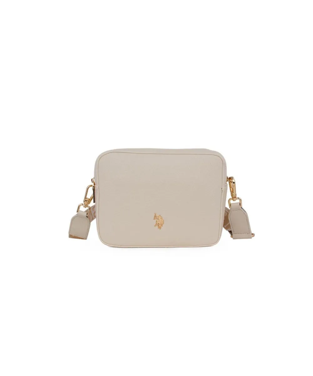 US POLO-WOMEN NEW MANSION CROSS BODIES IN TAN