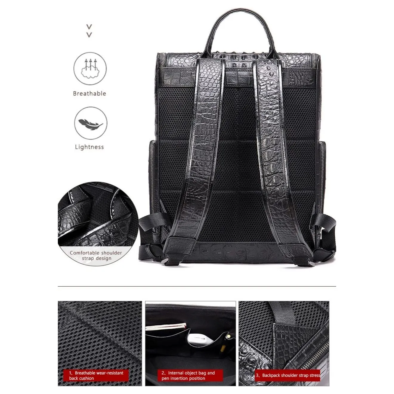 Veltique Elite Executive Backpack