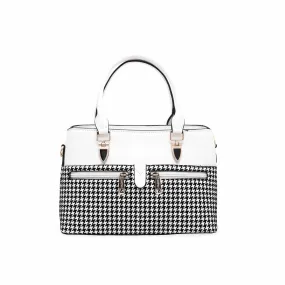 White Tote Hand Bag P55563
